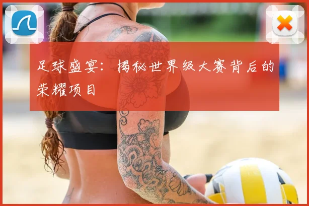 足球盛宴:揭秘世界级大赛背后的荣耀项目